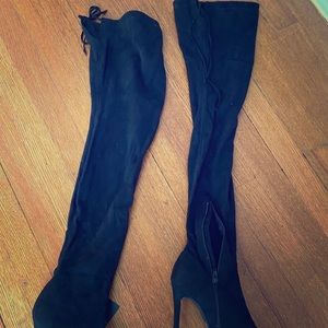 Over the Knee heel boot